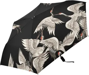 Oyihfvs Parasol Folding Umbrella, Reinforced Windproof Waterproof, Portable Compact Anti-UV Sun Rain Protection for Travel Outdoor