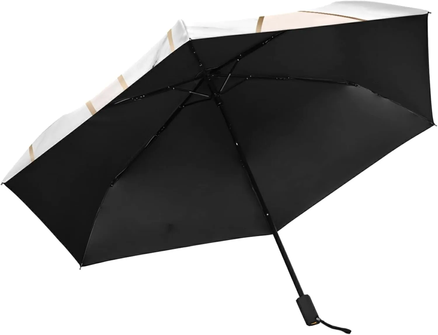 Oyihfvs Parasol Folding Umbrella, Reinforced Windproof Waterproof, Portable Compact Anti-UV Sun Rain Protection for Travel Outdoor