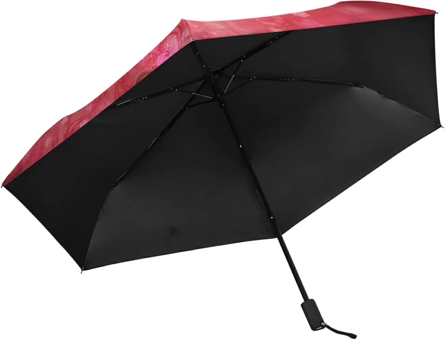 Oyihfvs Parasol Folding Umbrella, Reinforced Windproof Waterproof, Portable Compact Anti-UV Sun Rain Protection for Travel Outdoor