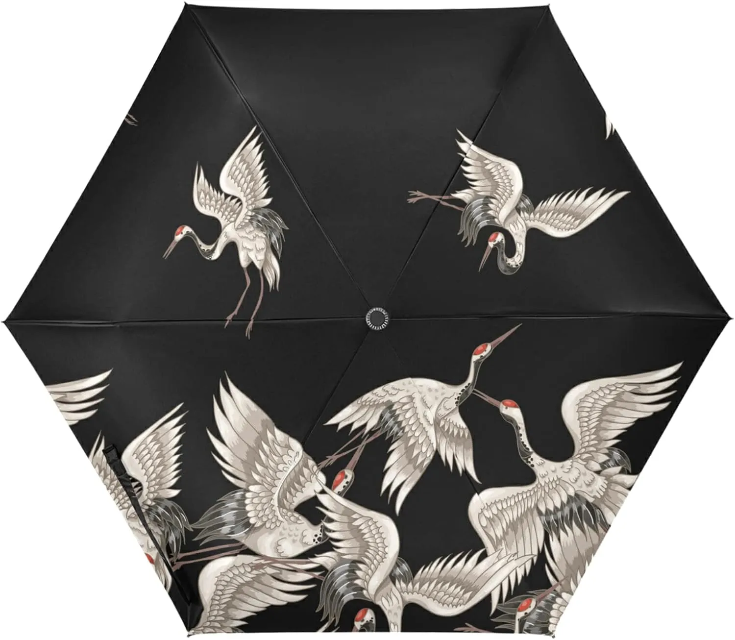 Oyihfvs Parasol Folding Umbrella, Reinforced Windproof Waterproof, Portable Compact Anti-UV Sun Rain Protection for Travel Outdoor
