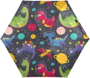 Oyihfvs Parasol Folding Umbrella, Reinforced Windproof Waterproof, Portable Compact Anti-UV Sun Rain Protection for Travel Outdoor