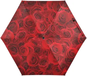Oyihfvs Parasol Folding Umbrella, Reinforced Windproof Waterproof, Portable Compact Anti-UV Sun Rain Protection for Travel Outdoor