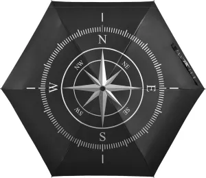 Oyihfvs Parasol Folding Umbrella, Reinforced Windproof Waterproof, Portable Compact Anti-UV Sun Rain Protection for Travel Outdoor