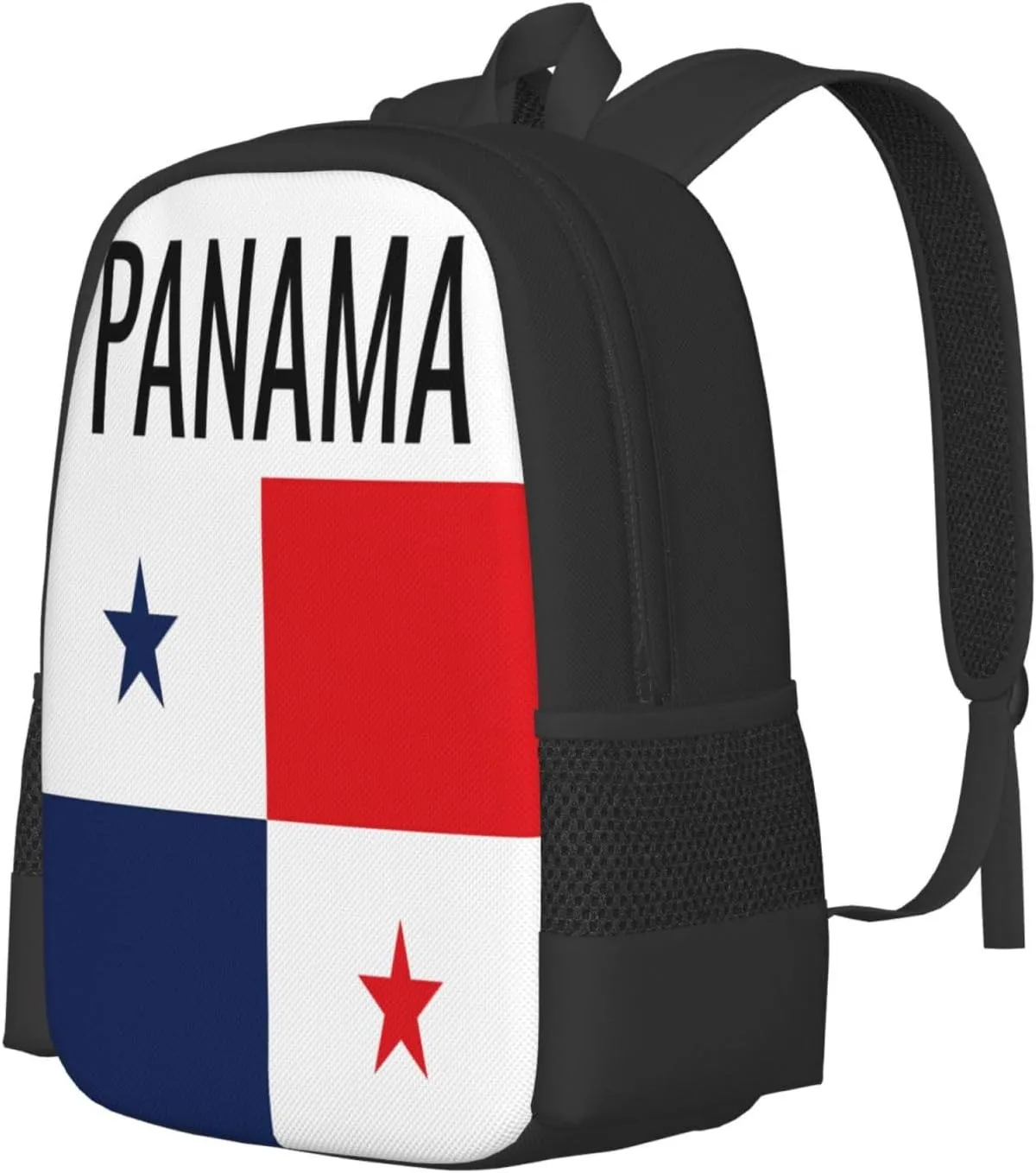 Panama flag Casual Backpacks Large Capacity Backpack Laptop Rucksack Sport Daypack Commuter Bags with Adjustable Strap for Traveling Camping