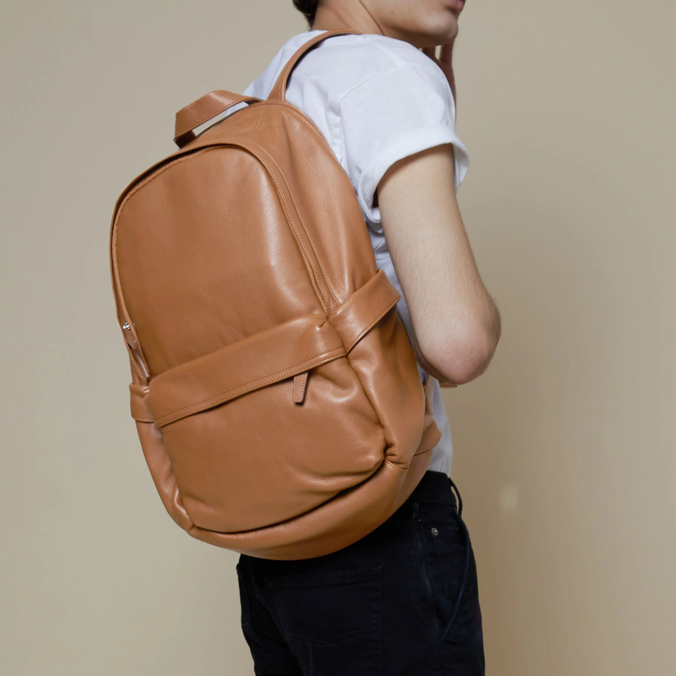 Parker Backpack Cognac