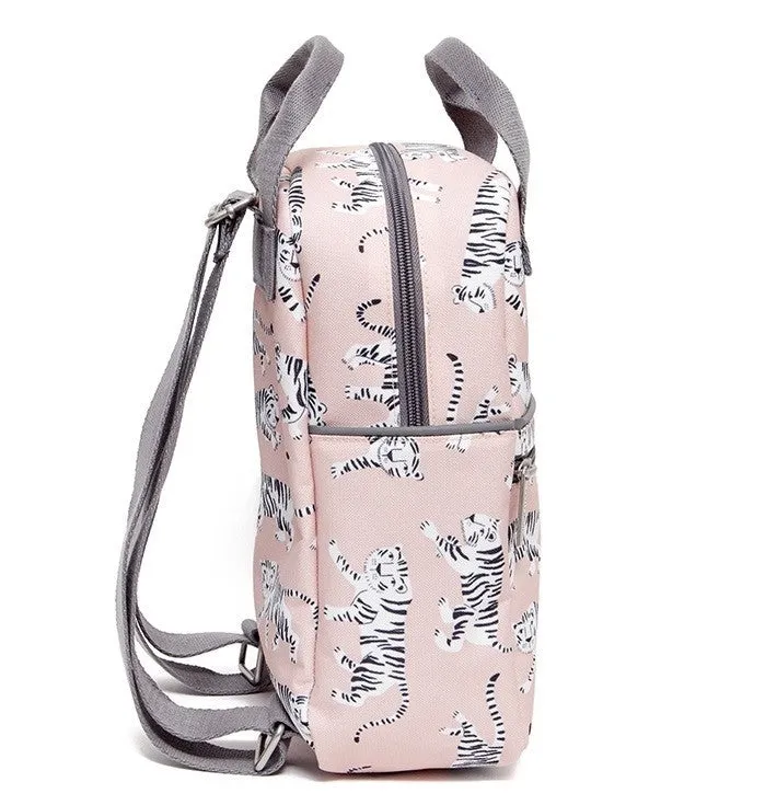 PETIT MONKEY- WHITE TIGER BACKPACK
