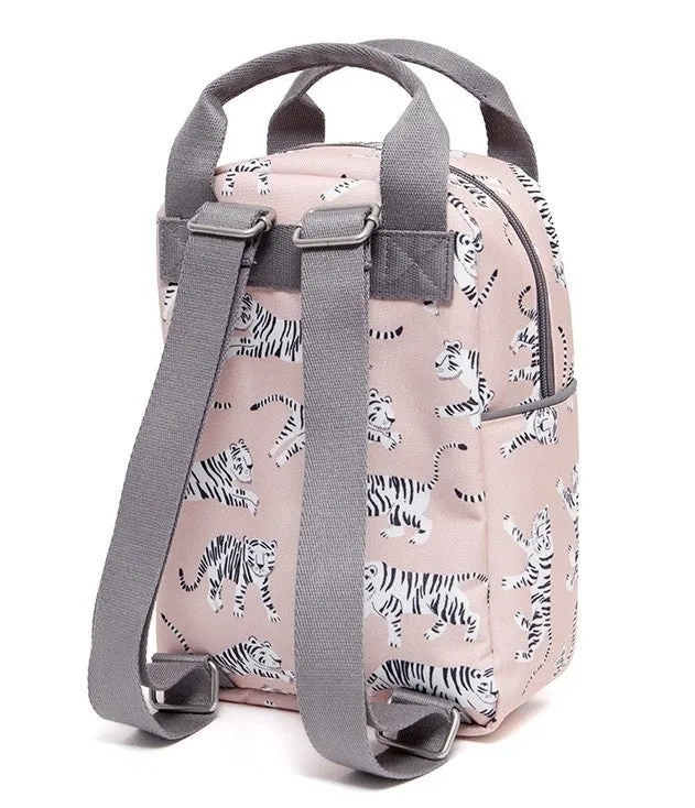 PETIT MONKEY- WHITE TIGER BACKPACK