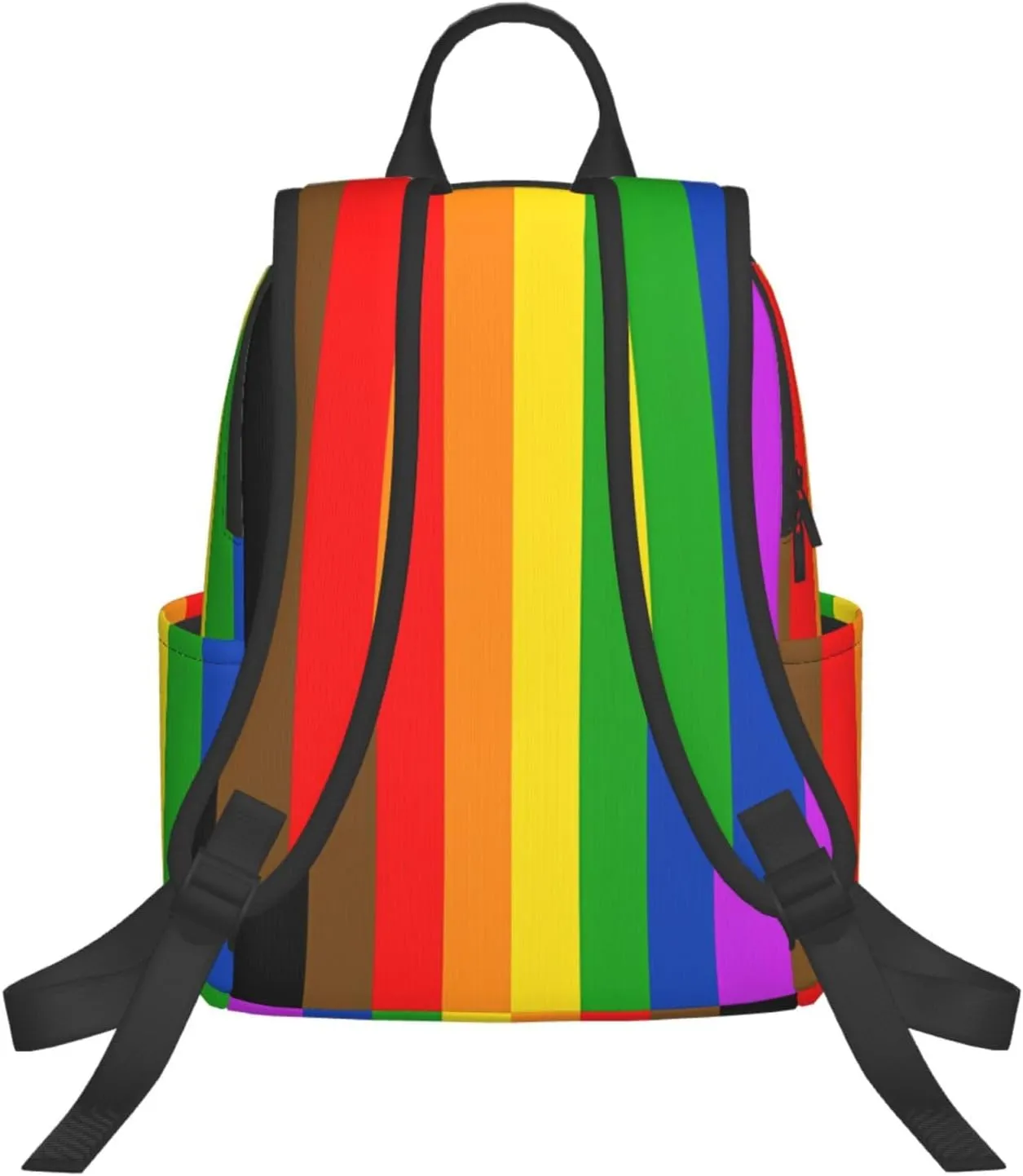 Philadelphia Pride Flag Travel Laptop Backpack Casual Backpacks Double Shoulder Daypack Notebook Rucksack Work Bags Sports Bag for Hiking Camping Beach