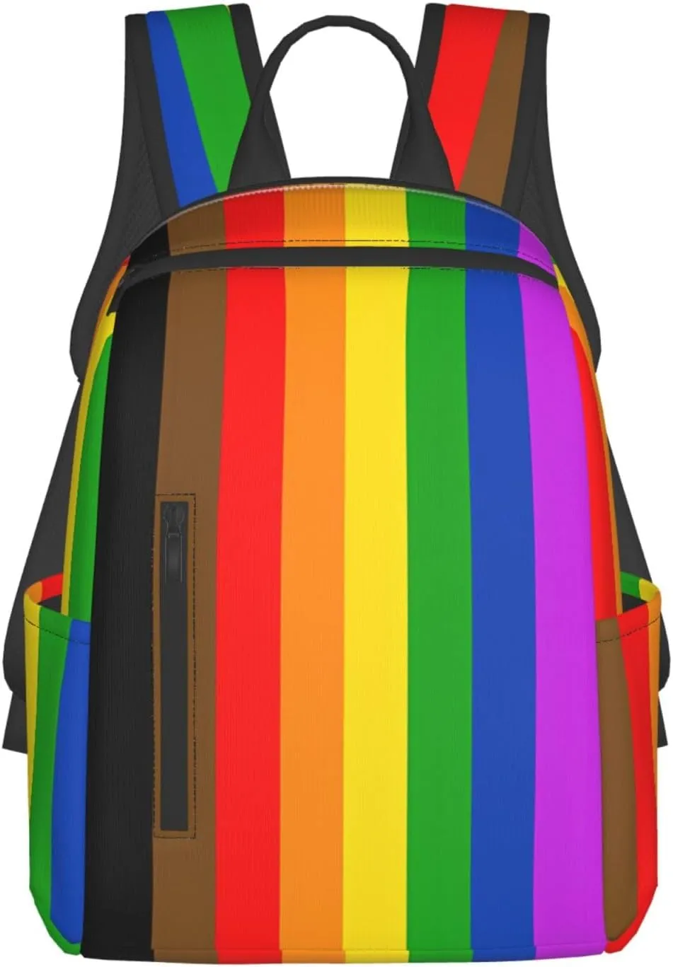 Philadelphia Pride Flag Travel Laptop Backpack Casual Backpacks Double Shoulder Daypack Notebook Rucksack Work Bags Sports Bag for Hiking Camping Beach