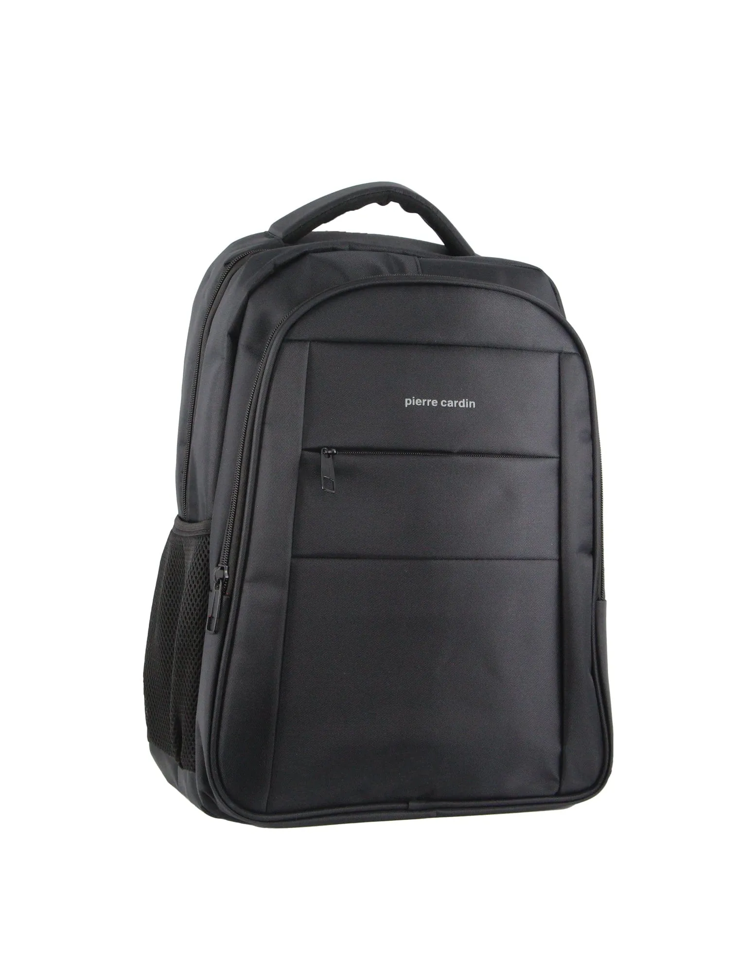 Pierre Cardin Travel & Business Backpack with Built-in USB Port in Black