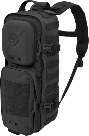 Plan-C(TM) Dual Strap Slim Daypack by Hazard 4(R) - Black, 20.1" L x 7.9" W x 6.9" D (51 x 20 x 17.5 cm)