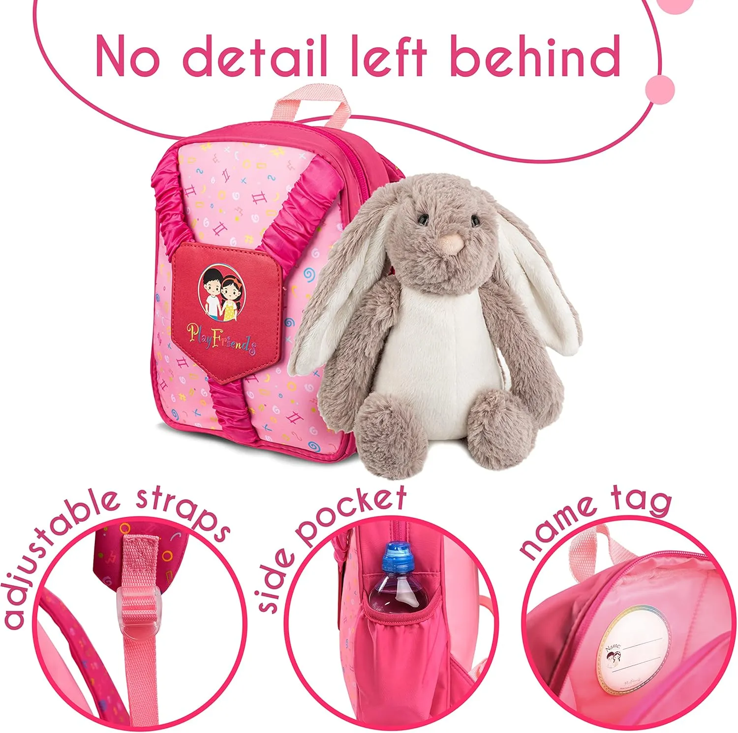 PLAYFRIENDS Animal Preschool Backpack