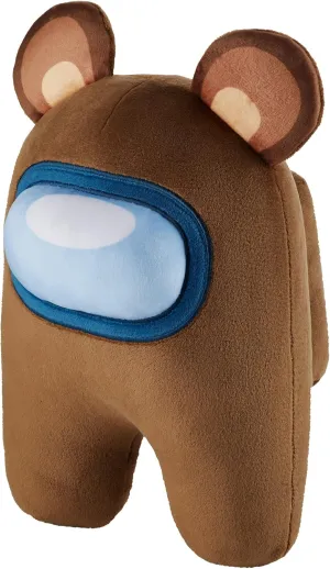 P.M.I. Among Us Unbearable Bear Plush Doll 1-Foot | Huggable Brown Collectible | Playable Kids' Toy | 12 Inches