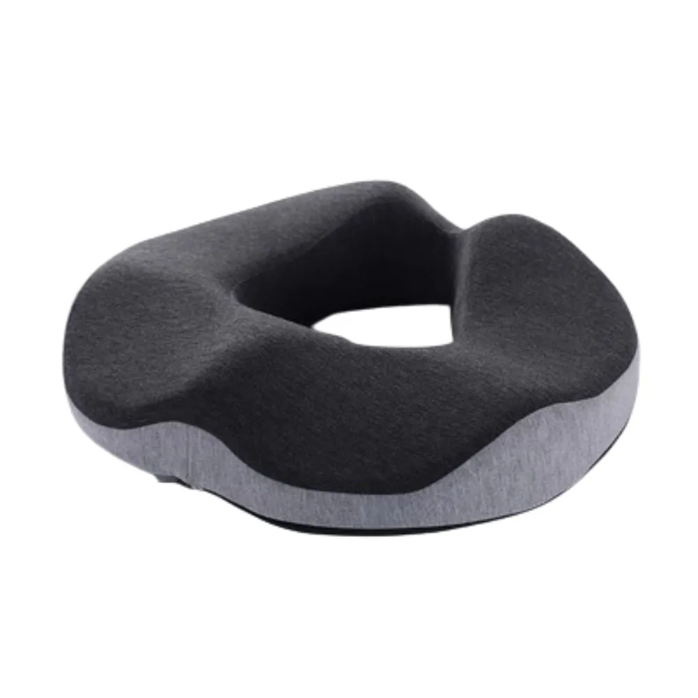 Premium Memory Foam Donut Seat Cushion – Tailbone, Hemorrhoid, Sciatica, and Bed Sore Relief for Office, Travel, or Home Use – Ergonomic Pain Relief Pillow for Sitting Comfort and Support