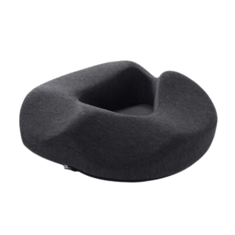 Premium Memory Foam Donut Seat Cushion – Tailbone, Hemorrhoid, Sciatica, and Bed Sore Relief for Office, Travel, or Home Use – Ergonomic Pain Relief Pillow for Sitting Comfort and Support