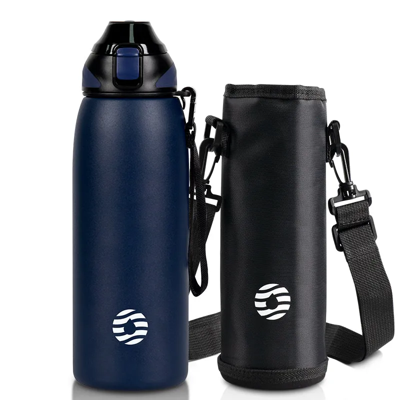 Premium Stainless Steel Thermos – Double Wall Vacuum Flask with Magnetic Lid, Leak-Proof Outdoor Sport Water Bottle, Thermal Mug for Travel & Sports