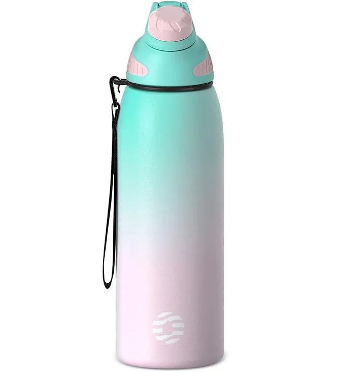 Premium Stainless Steel Thermos – Double Wall Vacuum Flask with Magnetic Lid, Leak-Proof Outdoor Sport Water Bottle, Thermal Mug for Travel & Sports