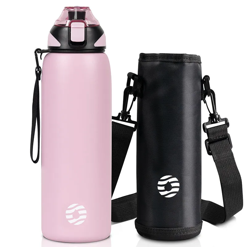 Premium Stainless Steel Thermos – Double Wall Vacuum Flask with Magnetic Lid, Leak-Proof Outdoor Sport Water Bottle, Thermal Mug for Travel & Sports