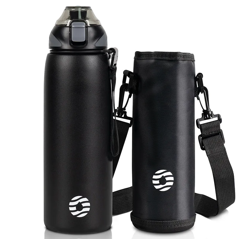 Premium Stainless Steel Thermos – Double Wall Vacuum Flask with Magnetic Lid, Leak-Proof Outdoor Sport Water Bottle, Thermal Mug for Travel & Sports