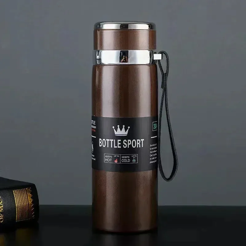 Premium Thermal Water Bottle 1000ml - Stainless Steel Vacuum Insulated Flask for Hot & Cold Drinks, BPA-Free Thermos for Coffee, Tea, and Daily Hydration, Ideal for Travel, Office, Hiking & Gift Giving