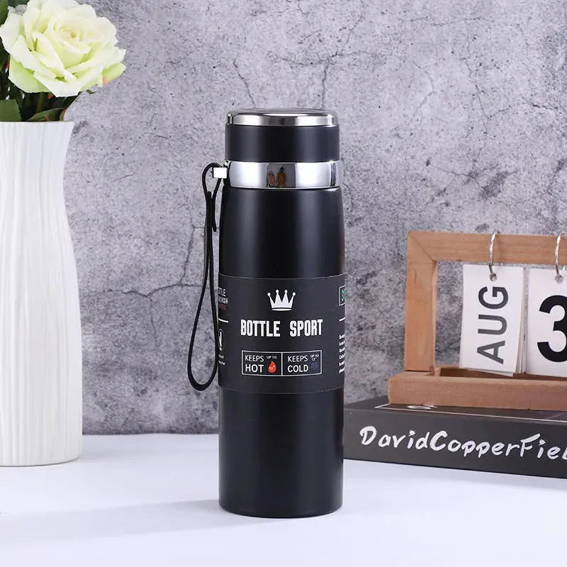 Premium Thermal Water Bottle 1000ml - Stainless Steel Vacuum Insulated Flask for Hot & Cold Drinks, BPA-Free Thermos for Coffee, Tea, and Daily Hydration, Ideal for Travel, Office, Hiking & Gift Giving