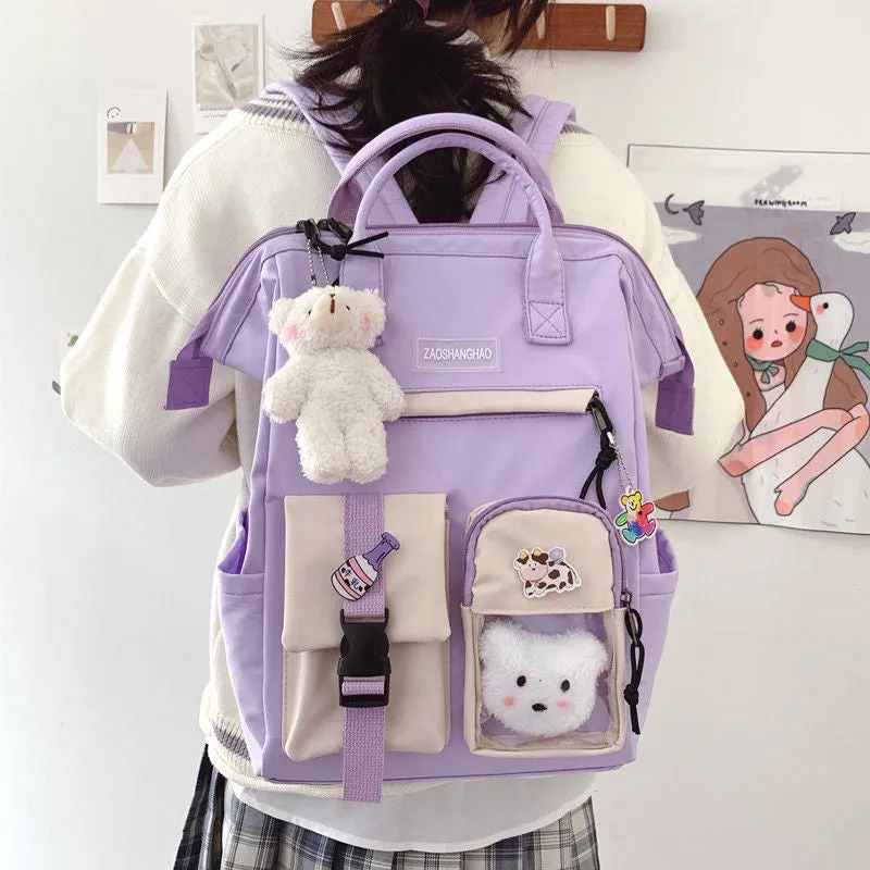 Preppy Purple Backpack