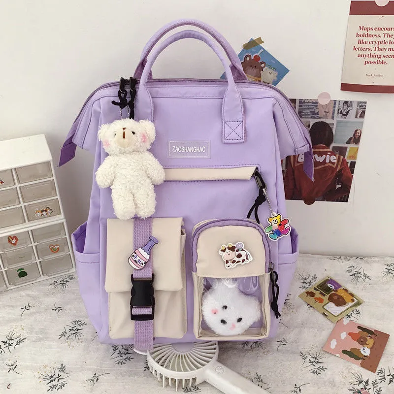 Preppy Purple Backpack