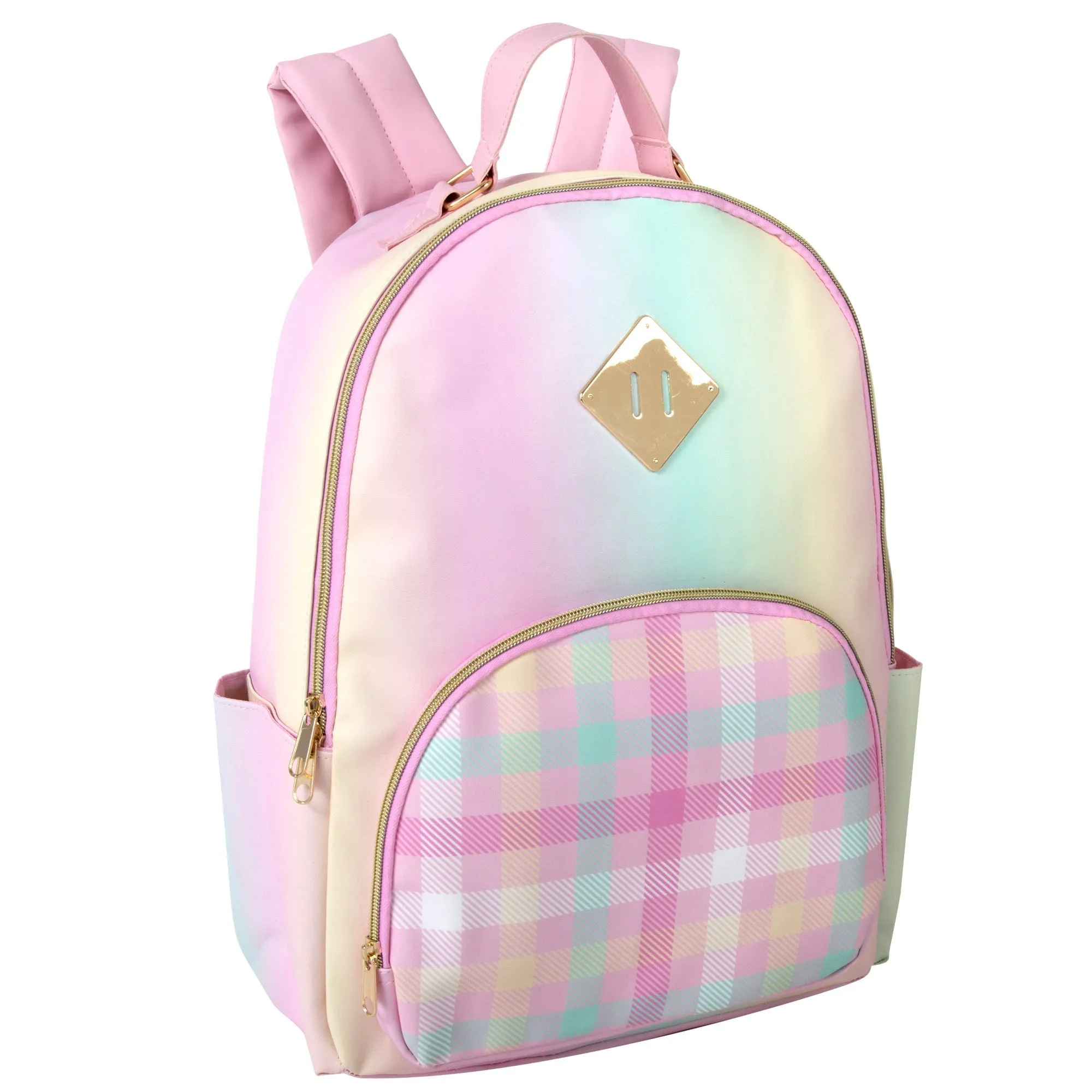 Printed Vinyl Backpack 17-Inch NoveltiesMart Wholesale
