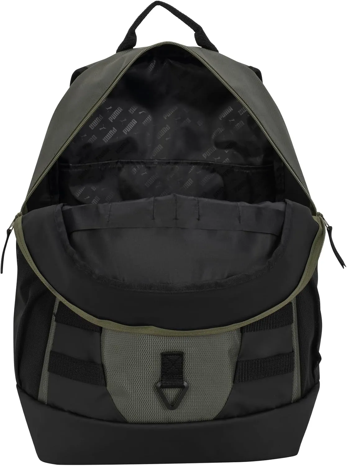 PUMA Fluid Backpack, Green Moss, Large