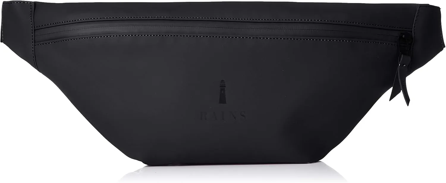 RAINS Women's Travel Duffle, Black (Black), 25 Centimeters