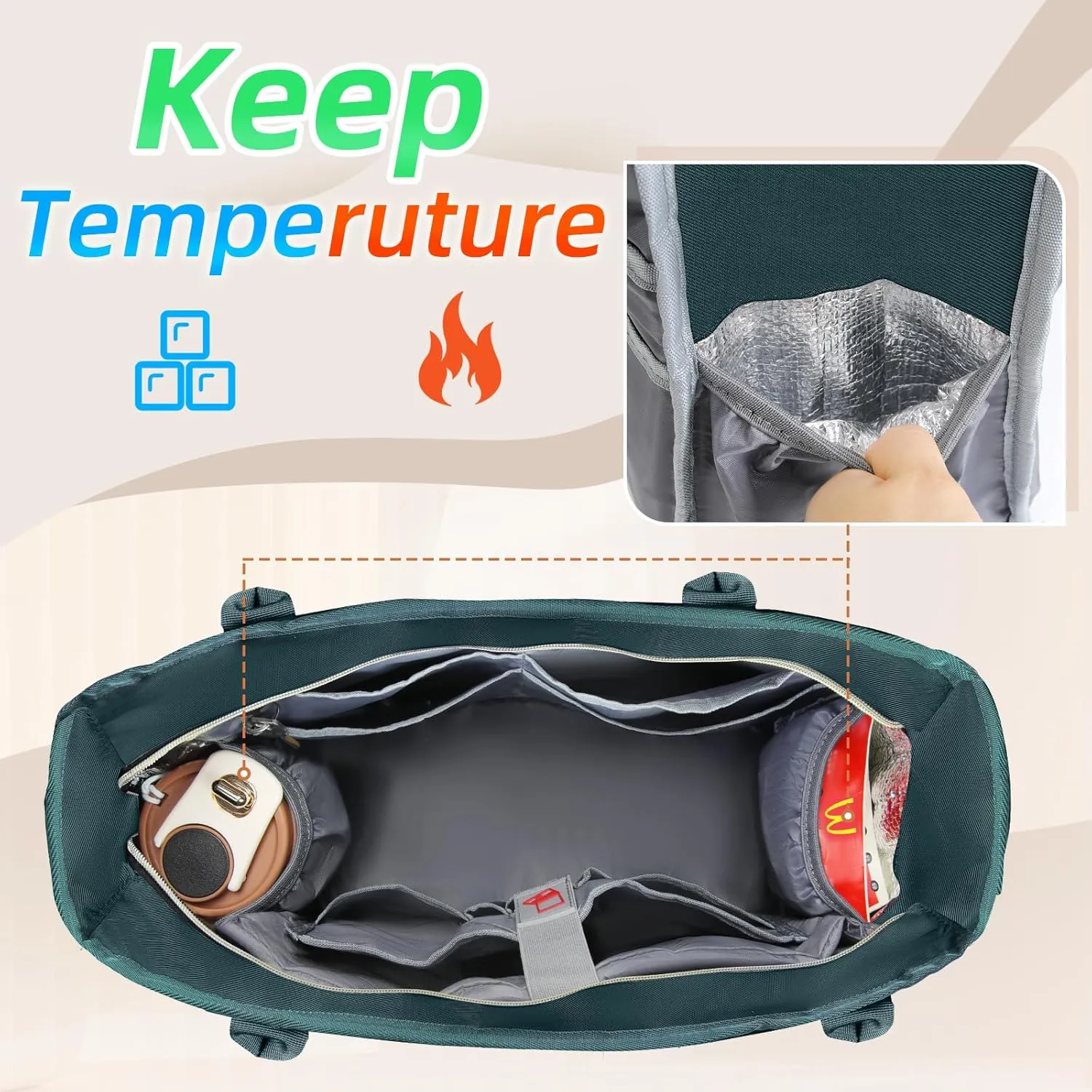 RAINSMORE Laptop Bag for Women 15.6 Inch Work Teacher Tote Nurse Bag Professional Laptop Tote Computer Messenger Shoulder Bags Large Handbag Business Office Work Briefcase