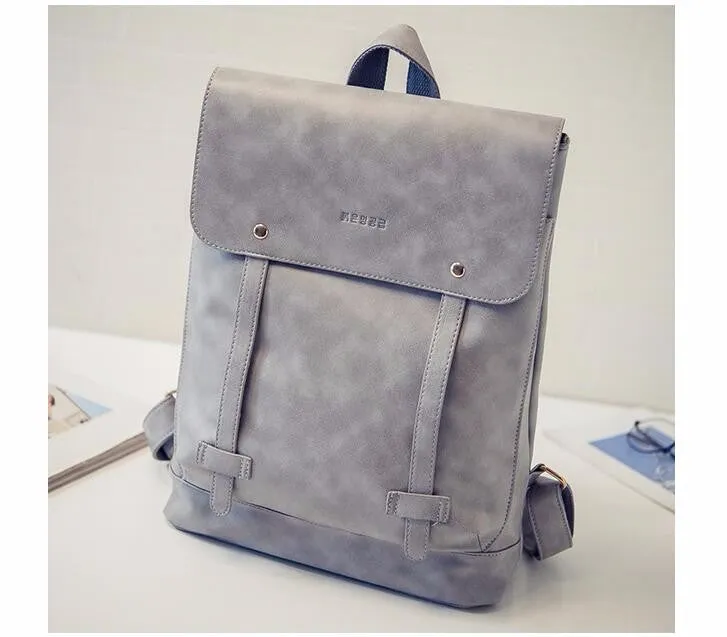 Raisa PU leather backpack