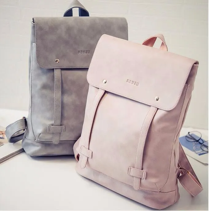 Raisa PU leather backpack