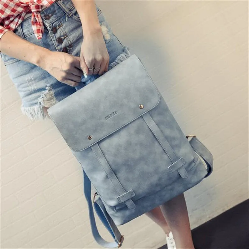 Raisa PU leather backpack