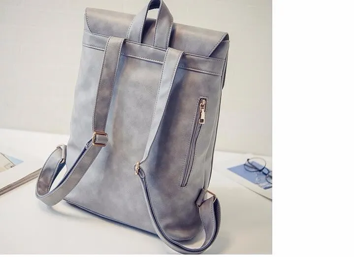 Raisa PU leather backpack