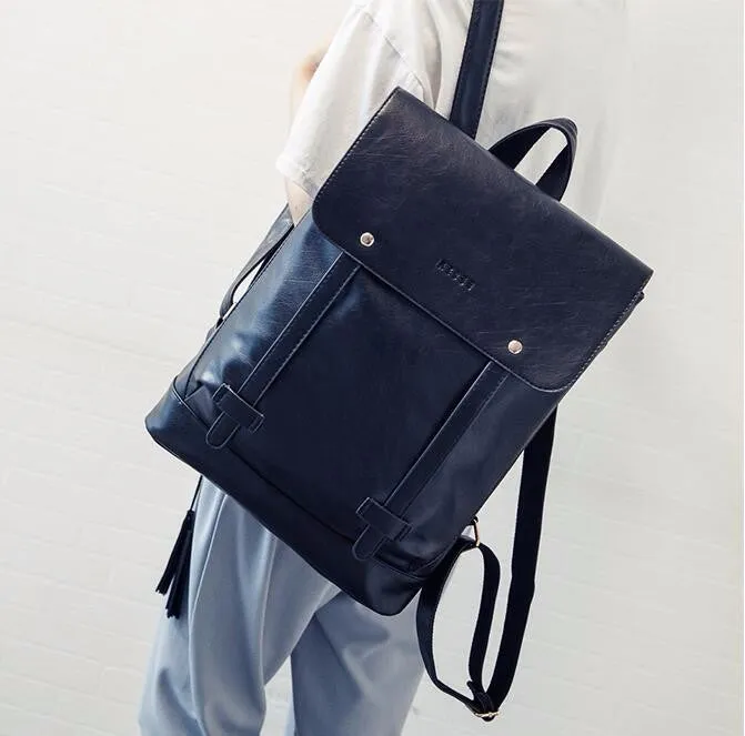 Raisa PU leather backpack