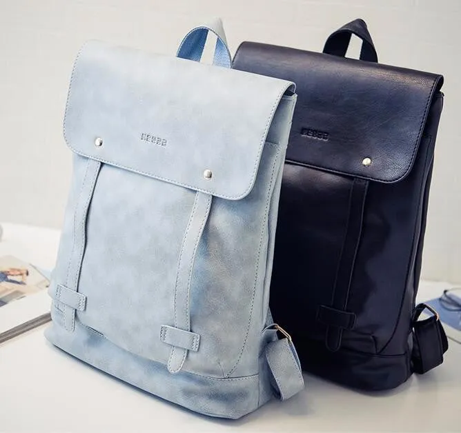 Raisa PU leather backpack