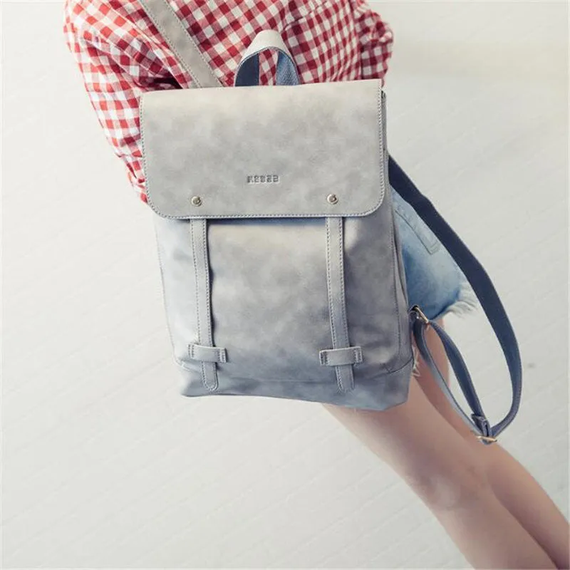 Raisa PU leather backpack