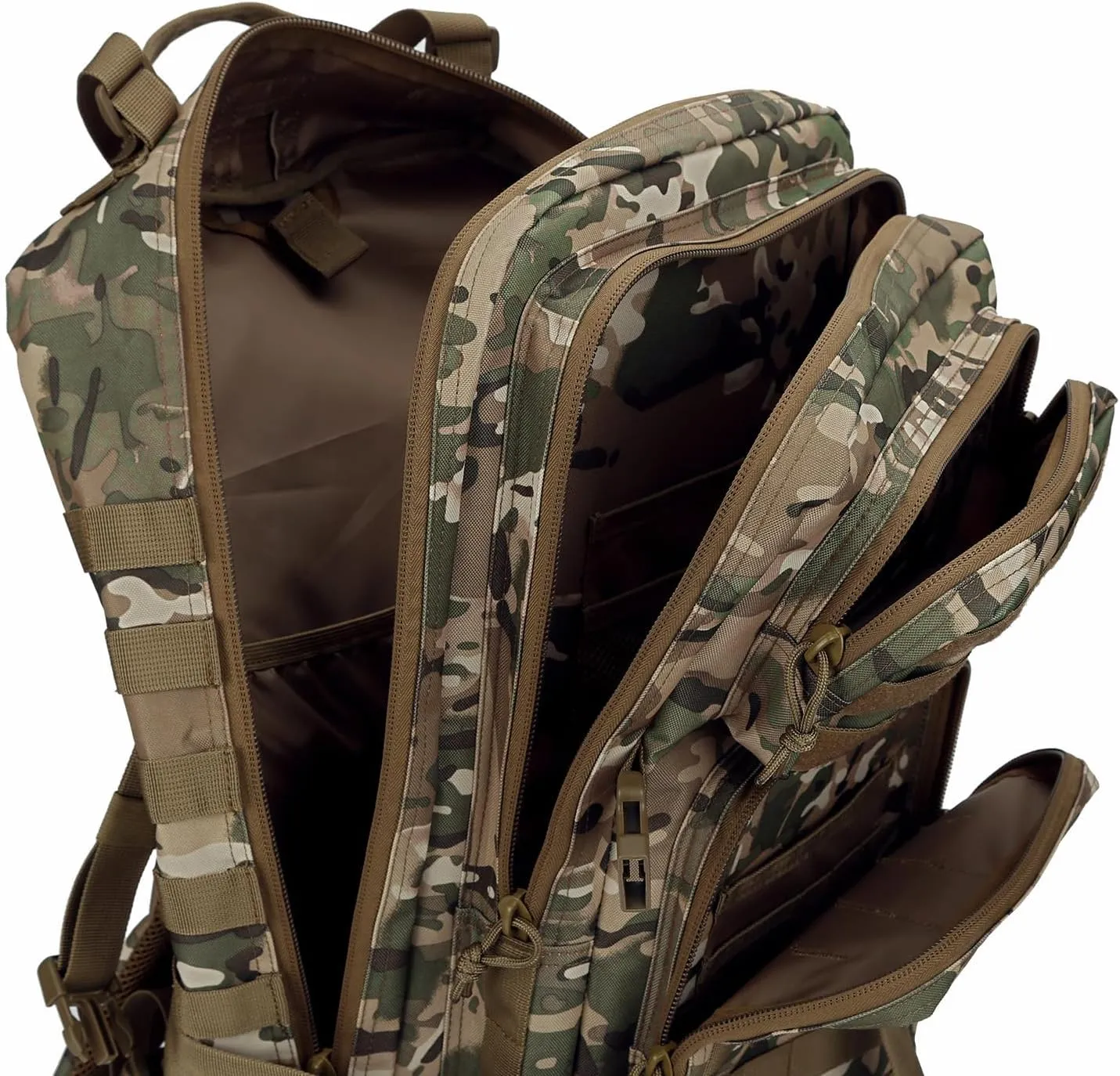 REEBOW GEAR Tactical Backpack for Men Military Tactical Bag Pack Army Molle Survival Bags Backpacks Comouflage