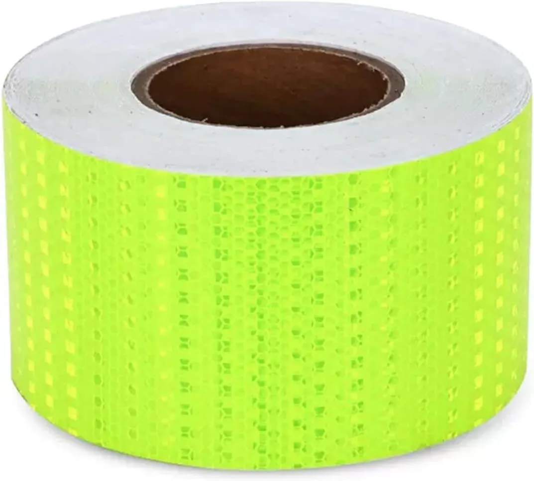 Reflective tape,Reflective Tape, Outdoor Waterproof Reflector Conspicuity Adhesive Tape, Warning Safety Reflective Tape for Vehicles Trailers Boats Signs Trucks Cars Yachting, 10 cm X 45 meters(Bright