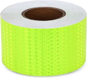 Reflective tape,Reflective Tape, Outdoor Waterproof Reflector Conspicuity Adhesive Tape, Warning Safety Reflective Tape for Vehicles Trailers Boats Signs Trucks Cars Yachting, 10 cm X 45 meters(Bright