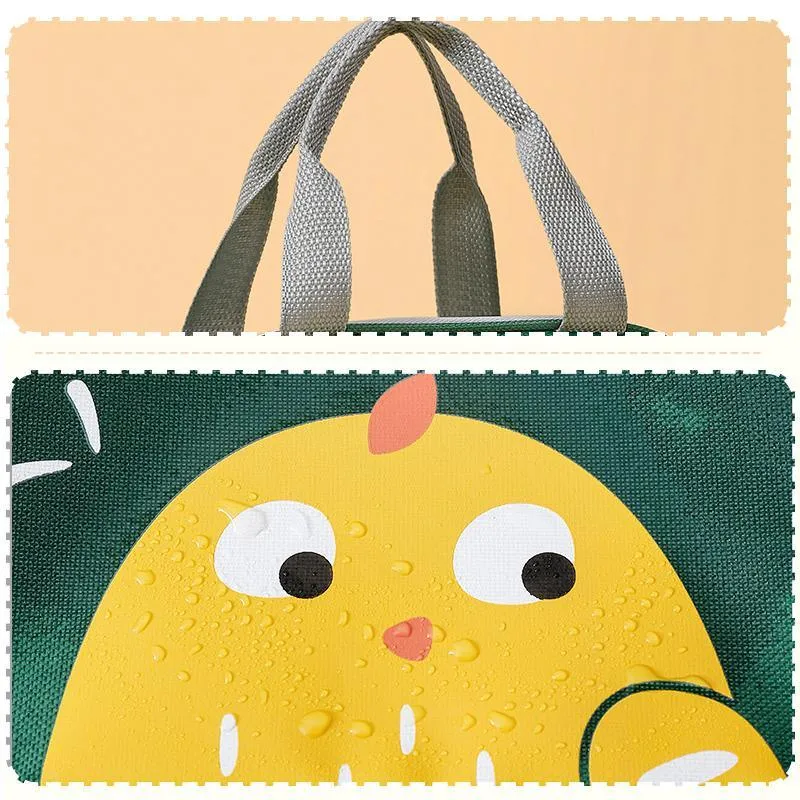 Reusable Cartoon Lunch Bag 4Colors 1PCS