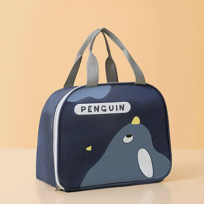 Reusable Cartoon Lunch Bag 4Colors 1PCS