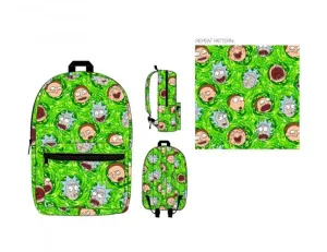 Rick & Morty Portal Sublimated Backpack