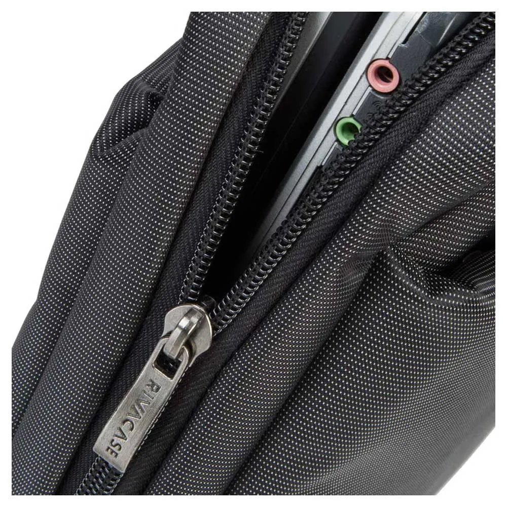 Rivacase 8231 15.6 inch Bag for Laptop and Tablet - Black