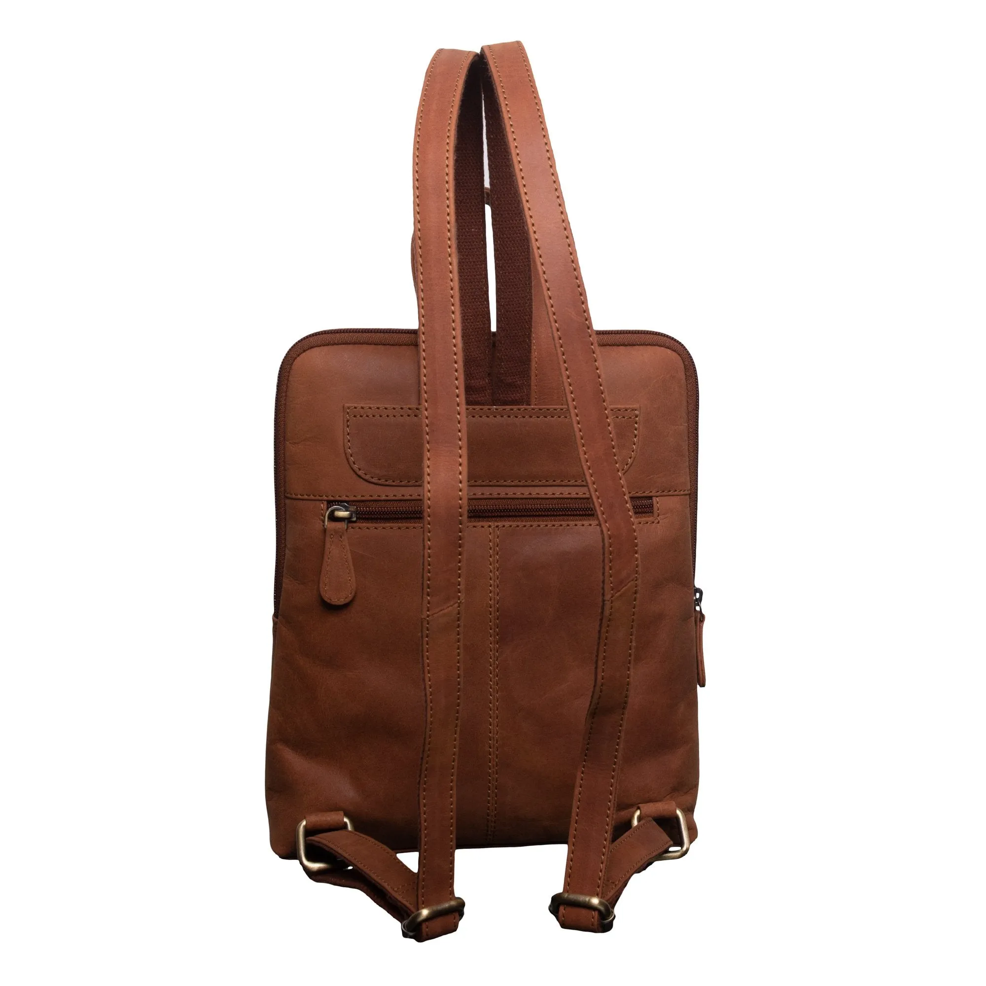 Rockport - (New England Buff) Zip Around Backpack