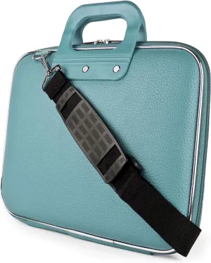 ROXIE Leather Laptop Briefcase Travel Shoulder Bag Sleeve 13 14 Inch for Swift Aspire Chromebook Spin 713 TravelMate