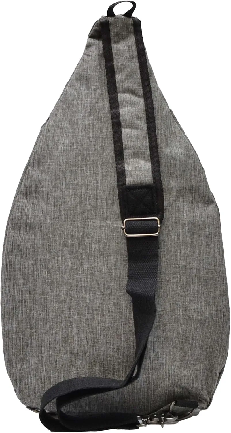 Rucksack Pickleball Bag, Anti-Theft Crossbody Sling, USB Charging Connector Port, Backpack, Soho Collection Gray