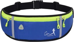 Running Waist Packs Running Bag Belt with Bottle Holder & Reflector for Men & Women Outdoor Walking, Hiking, Fits Maximum 6.5'' Large Smartphones