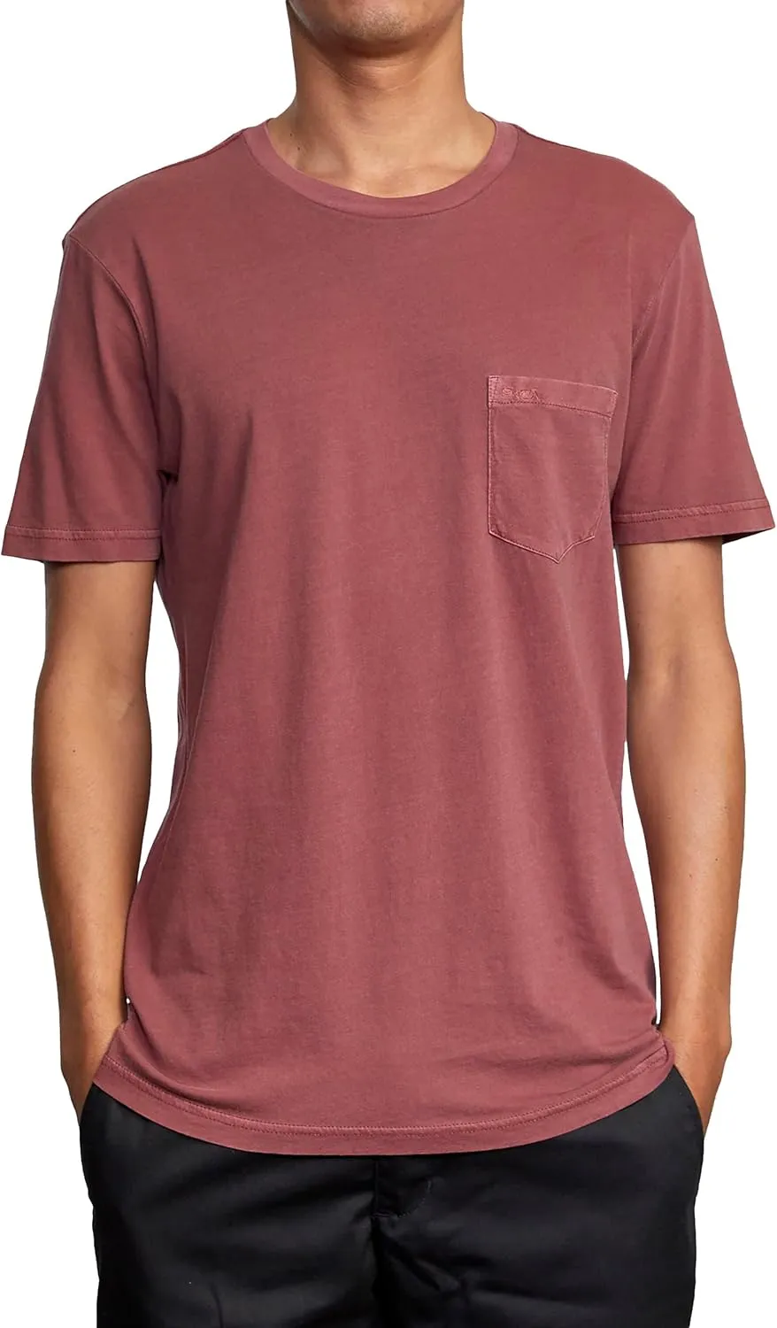 RVCA Men's PTC Pigment Dye Short Sleeve Premium Tee Shirt